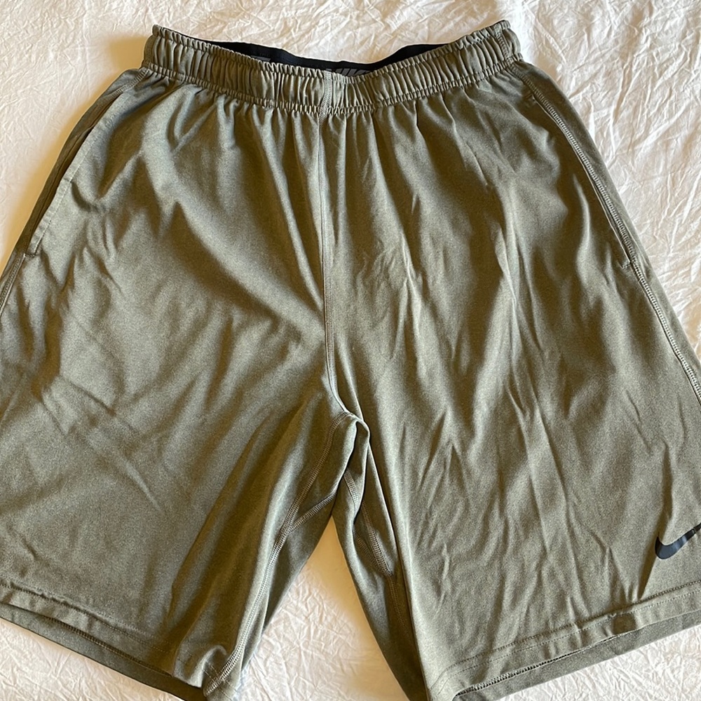 Grey Nike Dri Fit Shorts